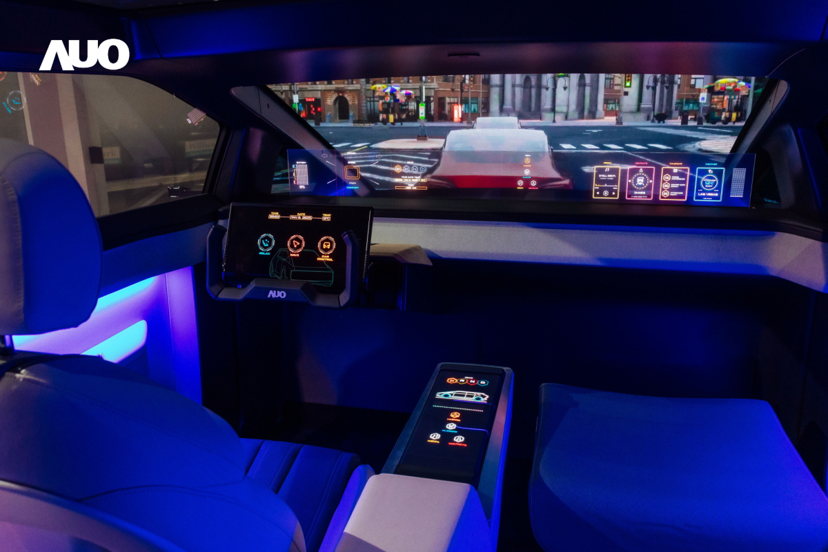 「友達智慧座艙2025」以使用者體驗為核心，運用Micro LED顯示科技為基礎搭配AI創新應用，打造沉浸、互動的座艙體驗，獲得台灣精品銀質獎