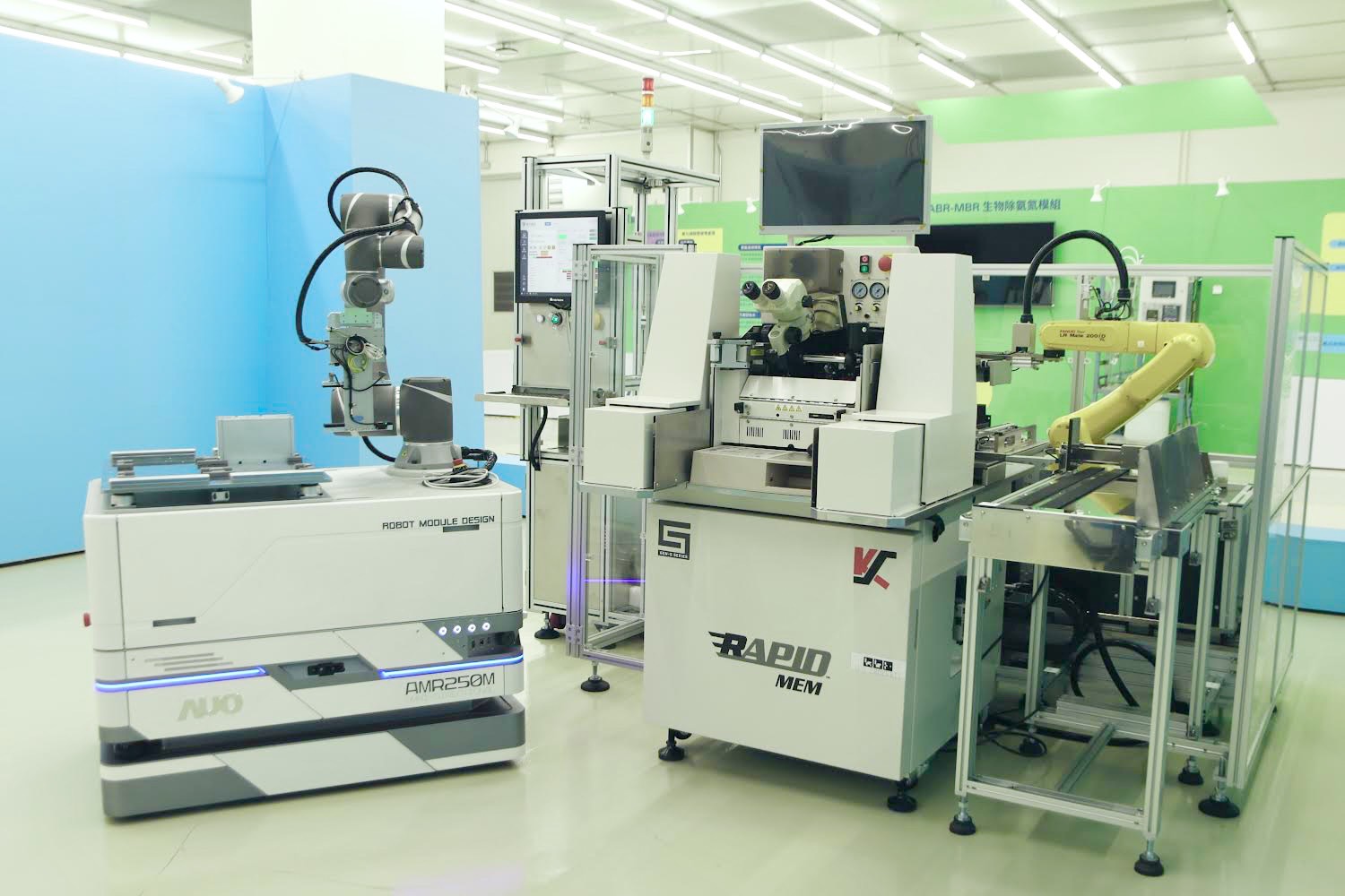 友達數位攜手半導體設備大廠K&S及夥伴樂宇精密，針對半導體封裝場域痛點，提供iAMHS一站式解決方案，創造產能提升至少10%的效益